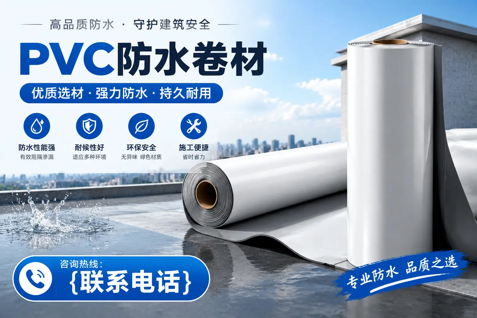 PVC防水卷材的选购技巧与注意事项,助您在淮安找到合适产品